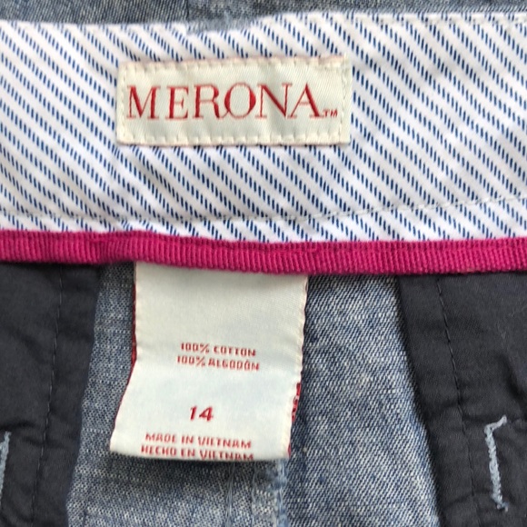 New Merona Chambray 3” Chino Shorts - Picture 5 of 7